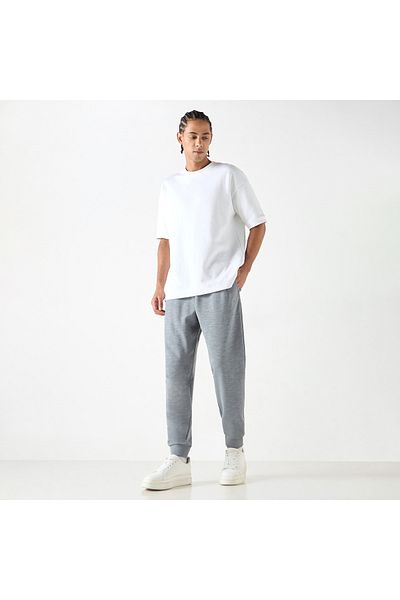 Kappa Logo Detail Joggers with Drawstring Closure