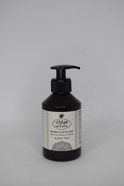 Mübarek Defne Sabunu 250 ml Natural Kabe Udu Liquid Soap with Olive Oil