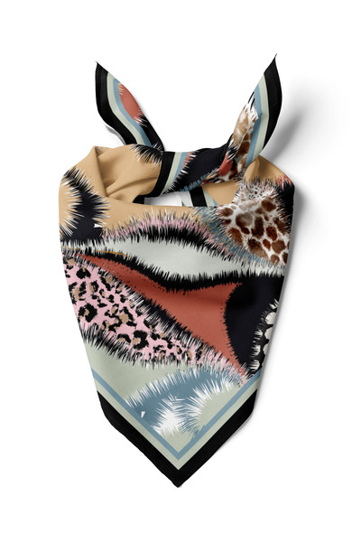 D scarf Kadın Fular Bandana