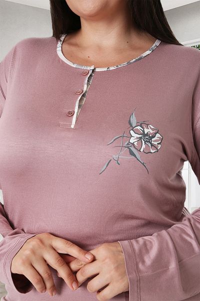 Bella Linda Viscose Plus Size Women's Pajama Set