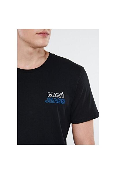 Mavi Ανδρικό μπλουζάκι με στάμπα τζιν M066841-900