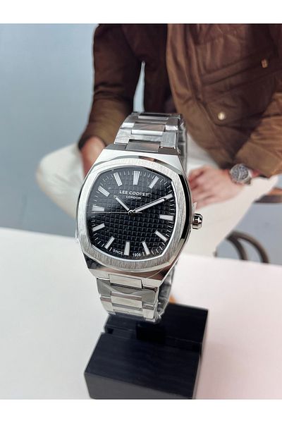 Lee Cooper Classic Steel Men's Wristwatch 5 Atm Waterproof