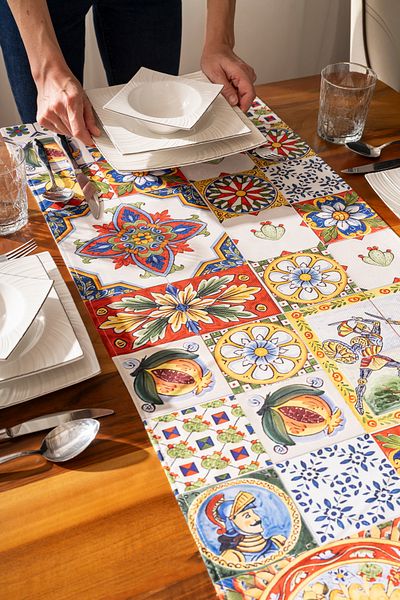 Alseko Concept Saks Tasseled, Gladiator Pattern 40X140Cm Runner