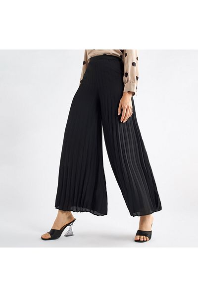 FAV Pleated Wide Leg Pants