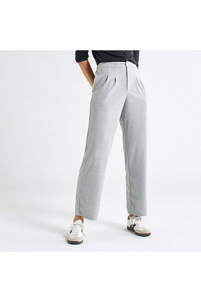 FAV Textured Wide Leg Pants with Pockets
