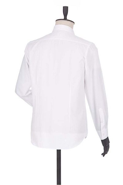 İmza Cămașă albă cu mânecă lungă Filafil, cu guler dur, slim fit, slim fit1004225008
