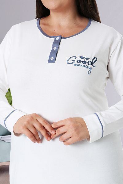 Bella Linda Cotton Plus Size Women's Pajama Set