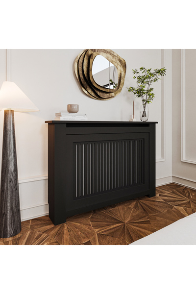 SCB Mobilya Çizgili Petek Kaplama 125 cm Petek Kaplama Dresuar Ev-Ofis