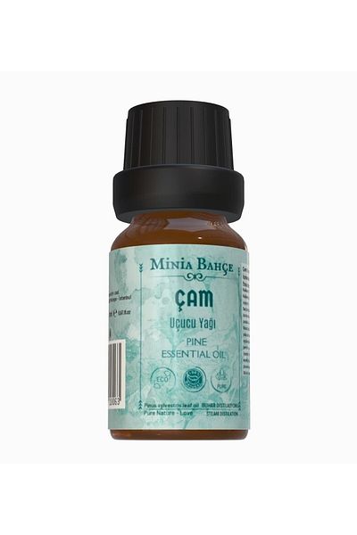 Minia Bahçe Bitki ve Sanat Atölyesi 100% Pure Pine Tree Essential Oil - 10 Ml