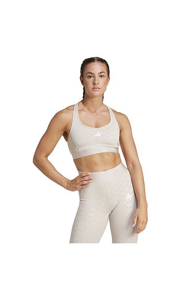 adidas BRA نسائي بيج - PWR MS HYGLM Q4، موديل IX3195