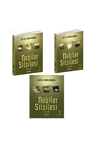 Erkam Yayınları Osman Nuri Topbaş Nebiler Silsilesi 1-2-3 Kitap Set