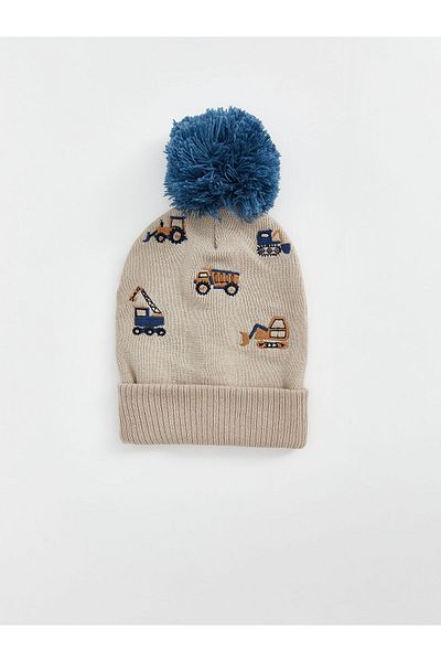 LC Waikiki Lw - Baby Boy Baskenmütze mit Pompon-Detail