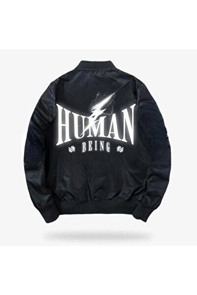 Touz Moda Jachetă bomber unisex imprimată uman