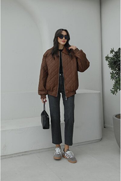 Havoş Füme Yıkamalı Boy Fit Kesik Paça Jean