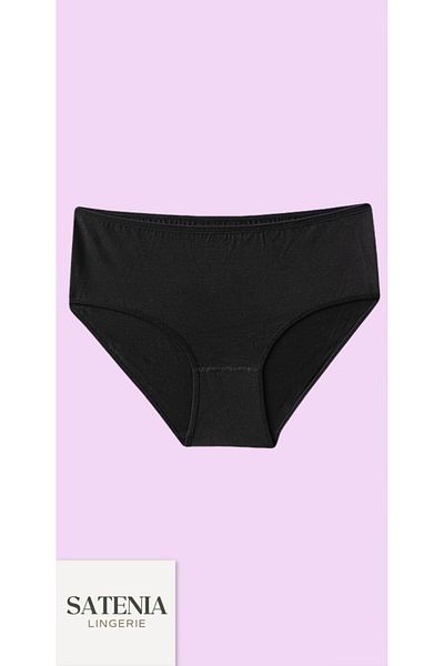 SATENIA LINGERIE Women's Casual Cotton Bato High Waist Panties 3 Pack (Xl-2Xl-3Xl Sizes)