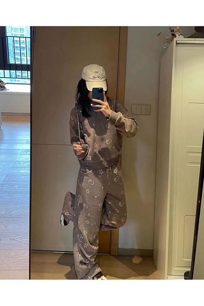 Gofeel Σετ φόρμας Y2K Sanrio Hello Kitty Alt Top