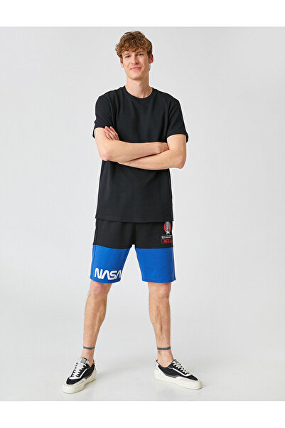 Koton Τυπωμένο σορτς με άδεια χρήσης της NASA