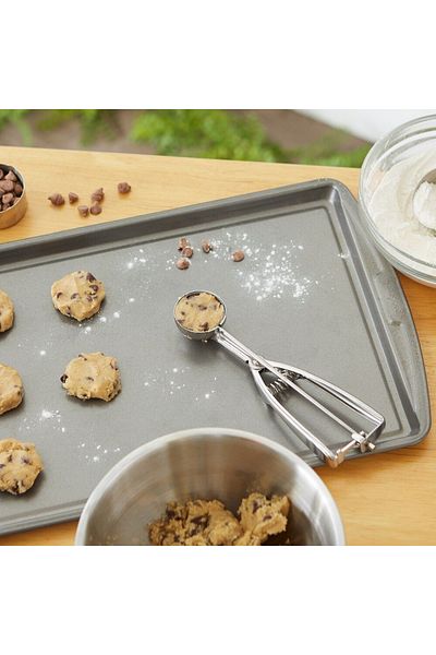 tafce Cookie Halva Ice Cream Serving Spoon - 20.5 cm Stainless Steel