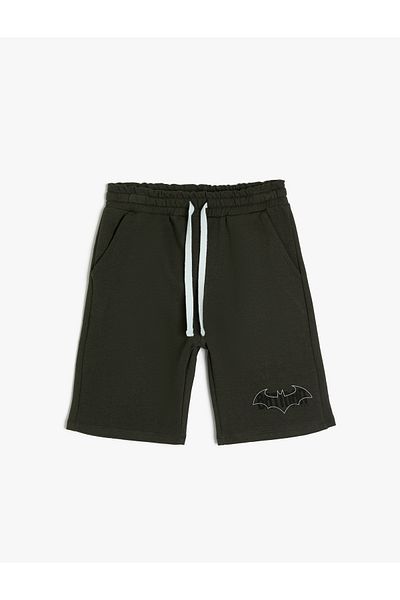 Koton Batman Shorts - Licensed Pocket Waist Tie