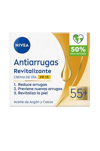 NIVEA Anti-wrinkle 55 Revitalisierende Tagespflegecreme Lsf15 50 ml