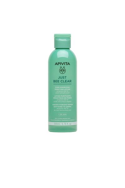 Apivita Just Bee Clear Pore Minimizing Purifying Lotion Für Fettige Haut Apivita 200 ml