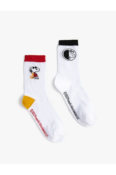 Koton Licensed Snoopy Sock Set of 2