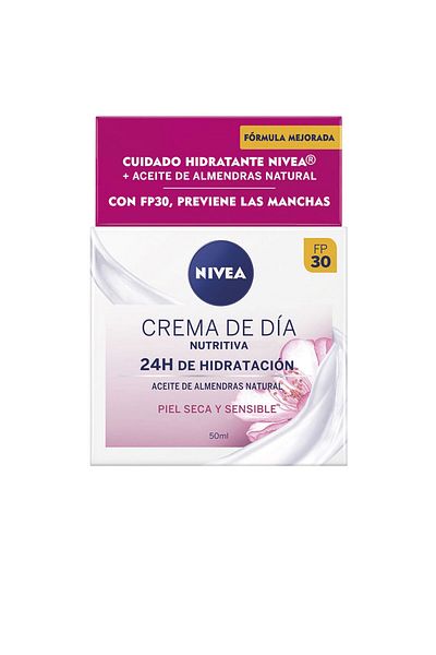 NIVEA Krem Krem, Feuchtigkeitsspend ve Nahrend, Lsf 30, Nivea 50 ml