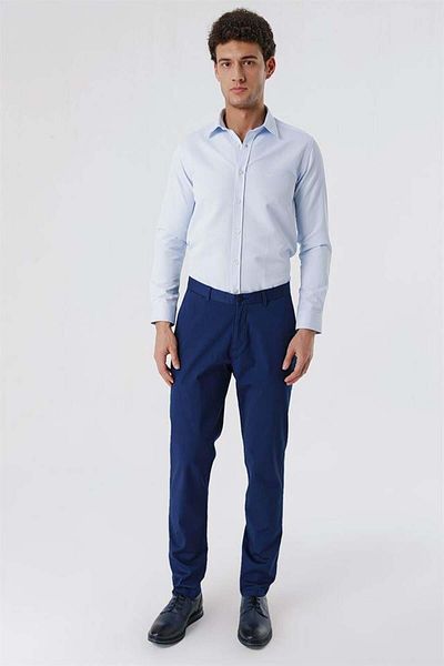İmza Saks Cotton Side Pocket Casual Comfort Fit Chino Trousers 1003230164