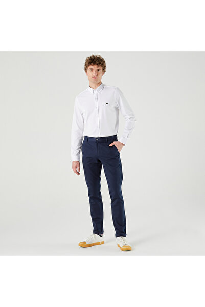 Lacoste Erkek Slim Fit Lacivert Pantolon