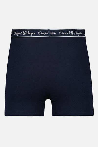 Original Penguin بوكسر رجالي مكون من 3 قطع، أحمر