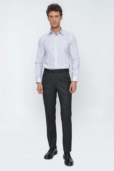 İmza Dark Anthracite Flexible Side Pocket Classic Comfort Fit Trousers 1003225166