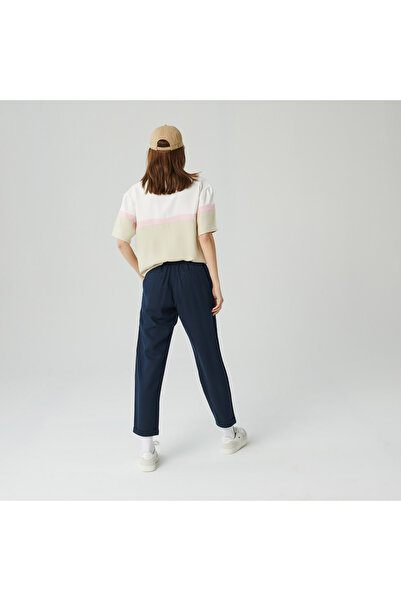 Lacoste Kadın Carrot Fit Lacivert Pantolon