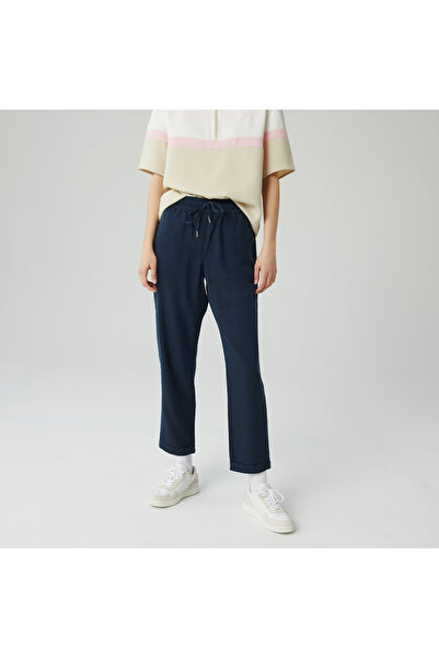 Lacoste Kadın Carrot Fit Lacivert Pantolon
