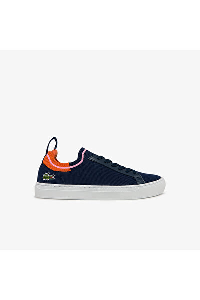 Lacoste حذاء رياضي نسائي من La Piquee باللون الأزرق الداكن