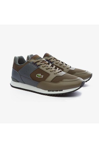 Lacoste Partner Piste Men's Khaki Sneakers