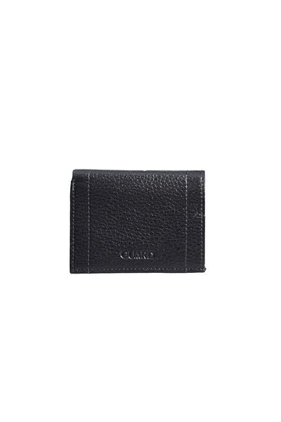 GUARD Genuine Leather Black Small Size Men's Wallet - Grd2410Wt1722
