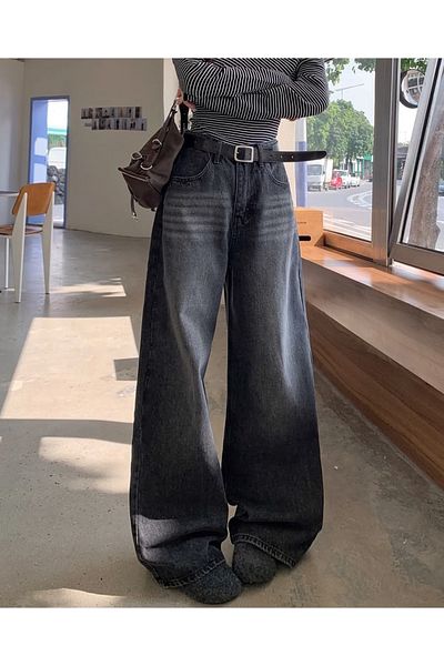 DEEFWEAR Trend Unisex φαρδύ τζιν παντελόνι