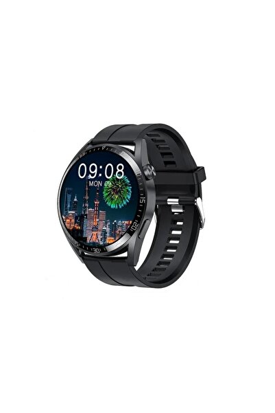 schitec Max Amoled Ekran Android İos HarmonyOs Uyumlu Akıllı Saat Siyah