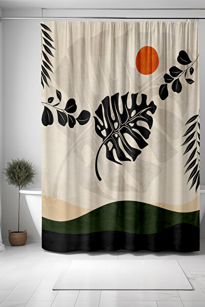 EVPANYA Занавіска для ванної кімнати, богемна занавіска для душу з візерунком...