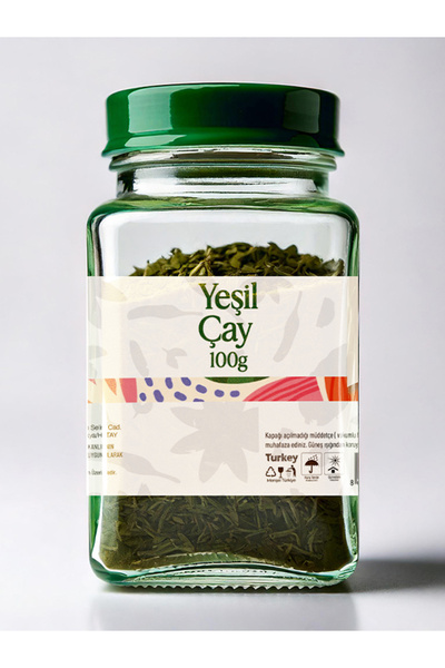 hayriye ana yöresel ürünler yeşil çay 100 gr