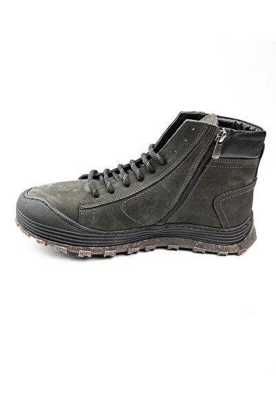 JAMES FRANCO 1610 Антрацитовий нубук шкіряні чоловічі черевики