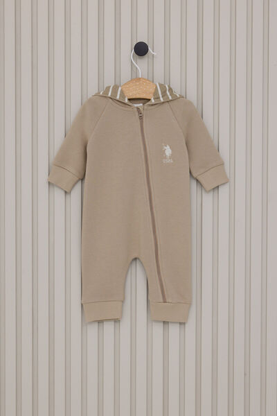 U.S. Polo Assn. Chlapecký hnědý overal