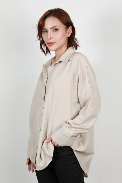 GİYSA Cămașă casual din tericoton pentru femei