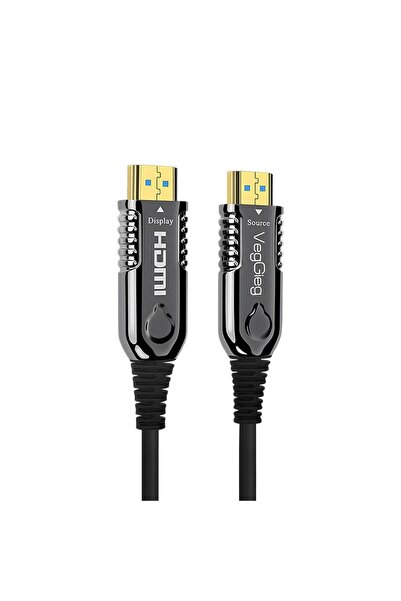 Veggieg 4K 60Hz 18Gbps HDR ARC HDCP Fiber Optik HDMI 2.0 Kablo 70 Metre