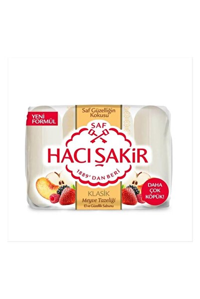 Hacı Şakir 4 × 70 جرام صابون تجميل استوائي