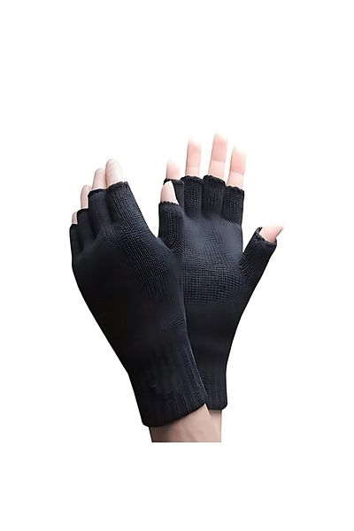 Yünsa Finger Cut Black Gloves