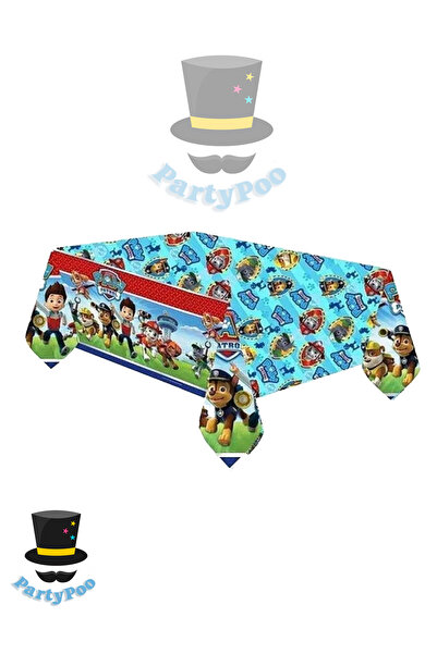 PartyPoo طاولة أطفال تحت عنوان باو باترول