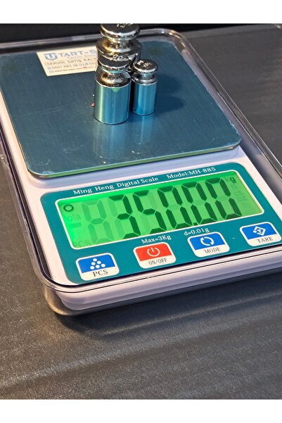 TART-SAM TARTSAM MH885 3KG HASSAS TERAZİ HASSAS TARTI LABORATUVAR GRAM ENDÜSTİRİYEL TEM BAYKON DİKOMSAN