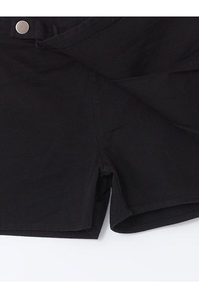 LC Waikiki Lcwk Elastic Waist Pleated Girls' Short Skirt