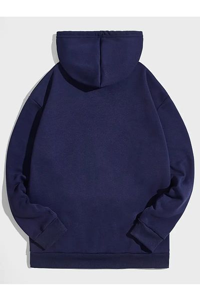 Karatopak Hanorac cu glugă unisex oversize cu imprimeu munți